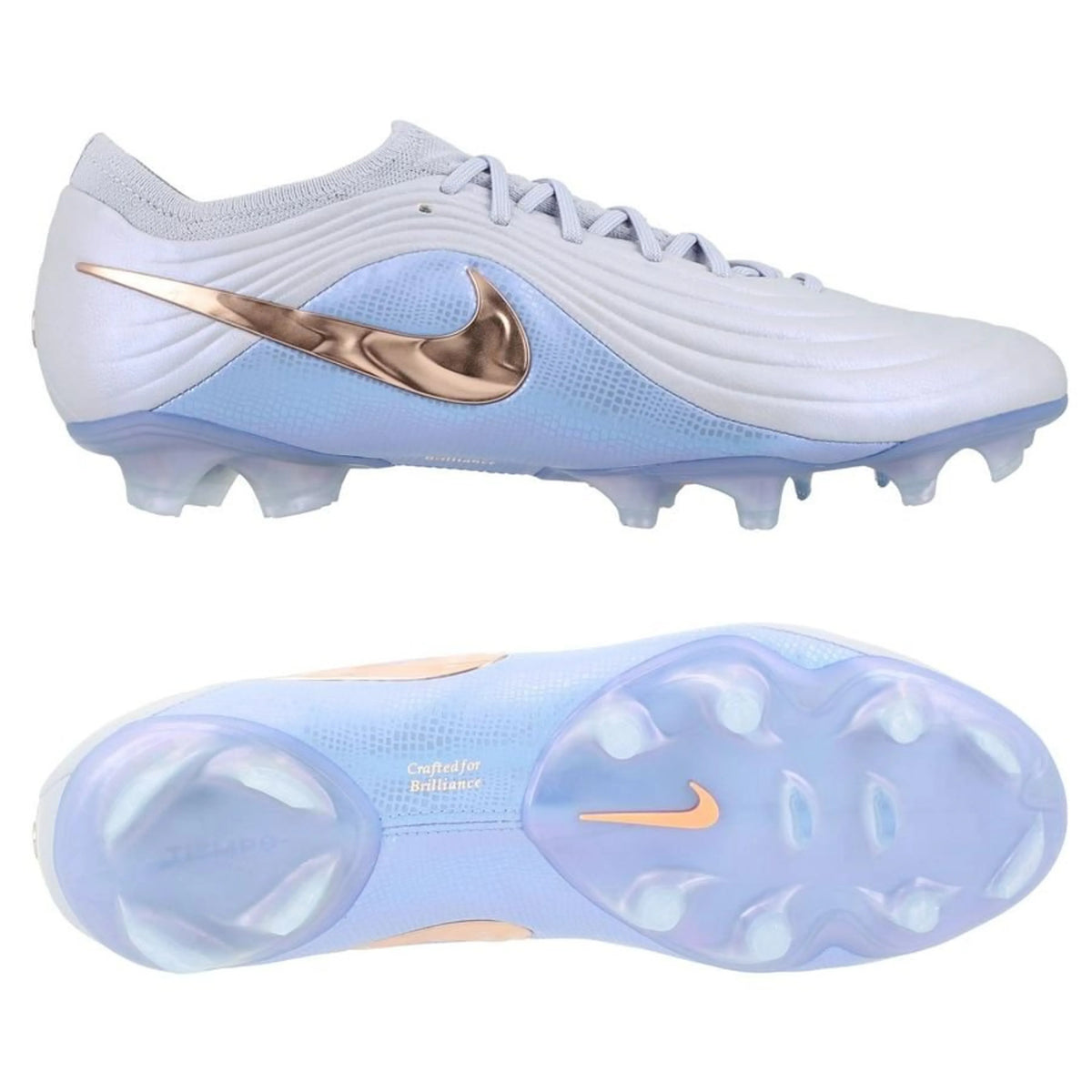Nike Tiempo Maestro Elite FG Showtime - Ghost/Rouge foncé/Bleu Pour Défenseur