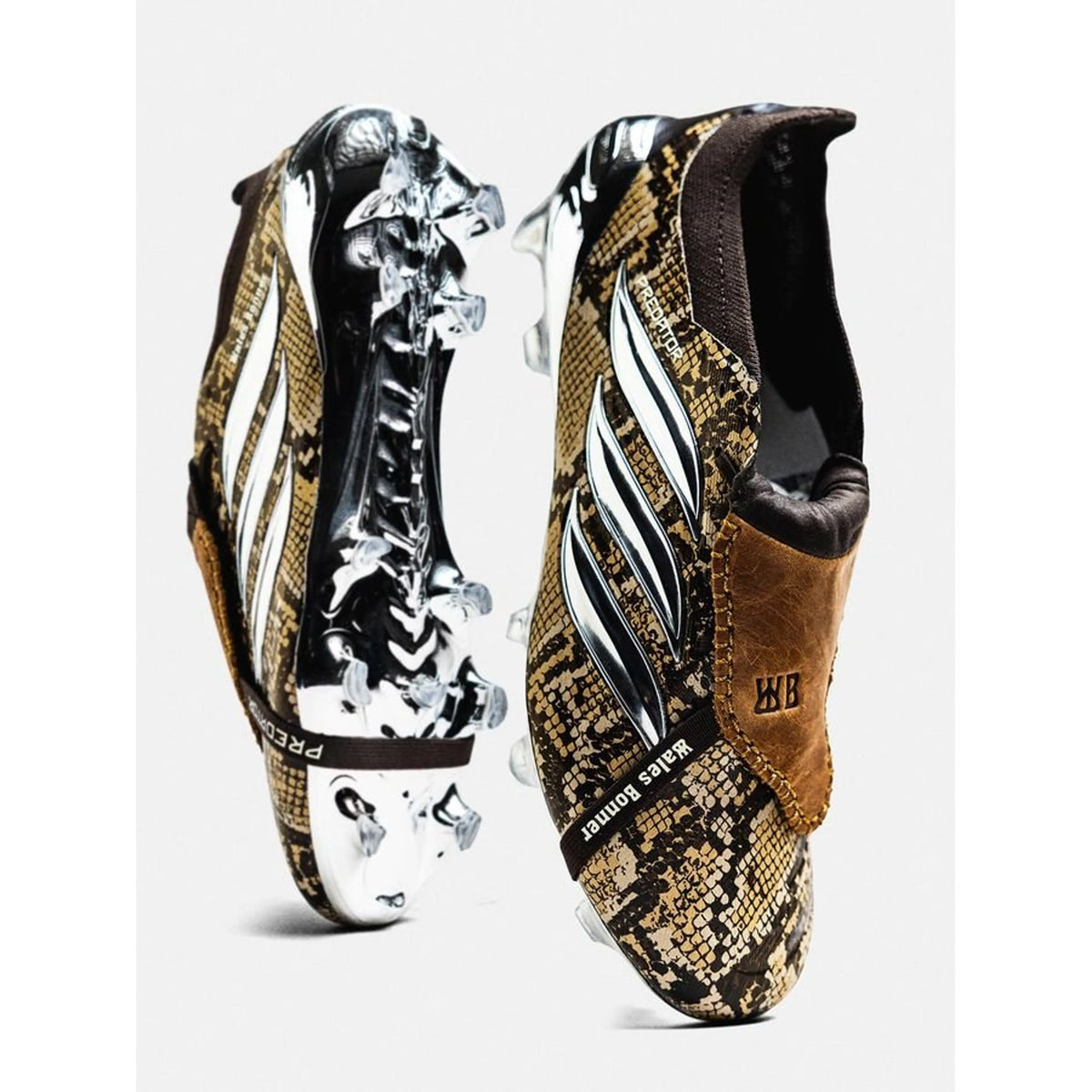 adidas Predator Elite Fold-over Tongue FG Wales Bonner - Marron/Argenté ÉDITION LIMITÉE