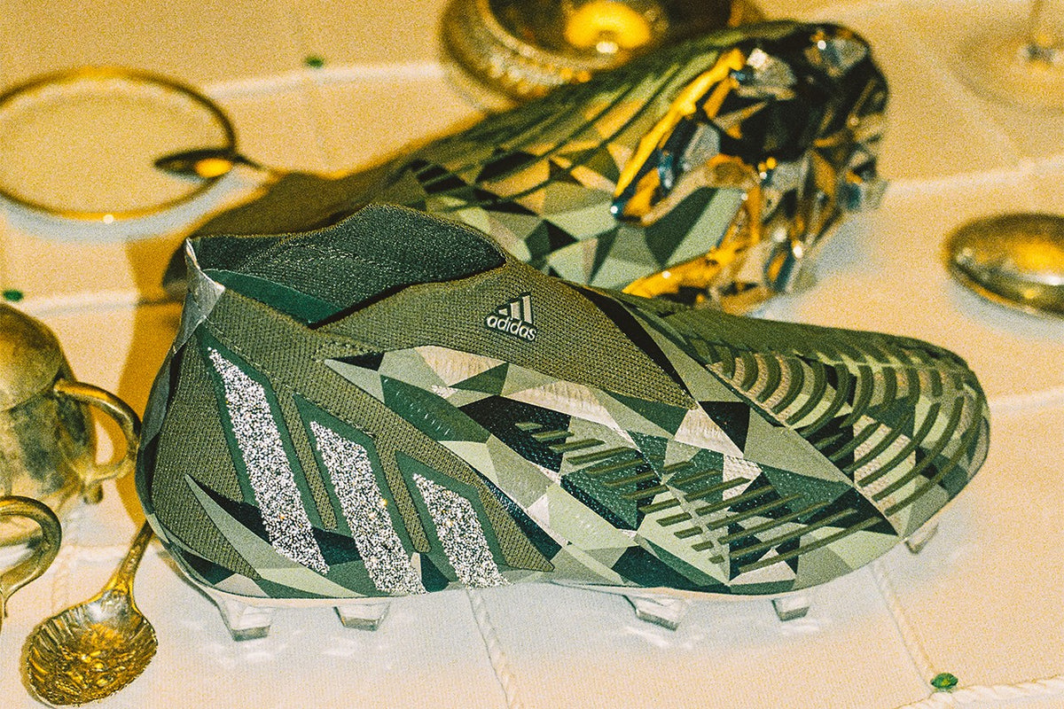 adidas Predator Edge.1 FG Swarovski - Vert Argenté Vert ÉDITION LIMITÉE