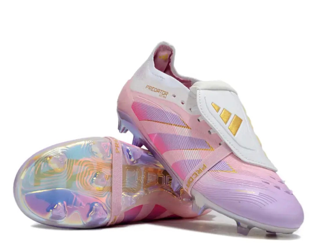 Predator 25 Elite Tongue FG - Rose/Blanc/OR