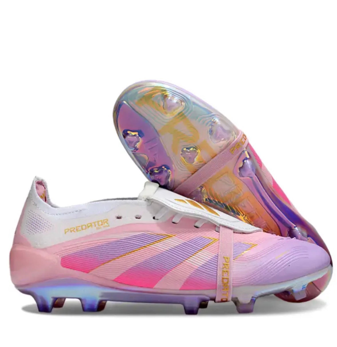 Predator 25 Elite Tongue FG - Rose/Blanc/OR