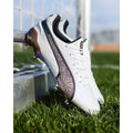 PUMA X King Ultimate FG/AG Vikings - Blanc/Mint Melt/Noir ÉDITION LIMITÉE