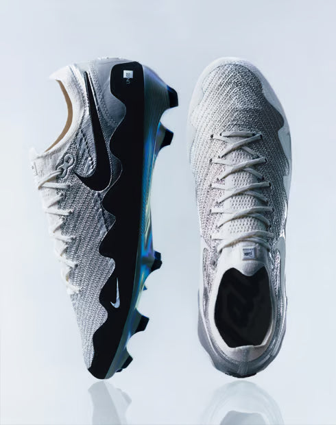 Nike Air Zoom Mercurial Vapor 16 Elite FG Patta - Chrome/Noise Aqua/Blanc ÉDITION LIMITÉE